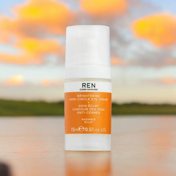 Ren Clean Skincare New Brightening dark circle Radiance eye cream Full size 15ml - Picture 8 of 8